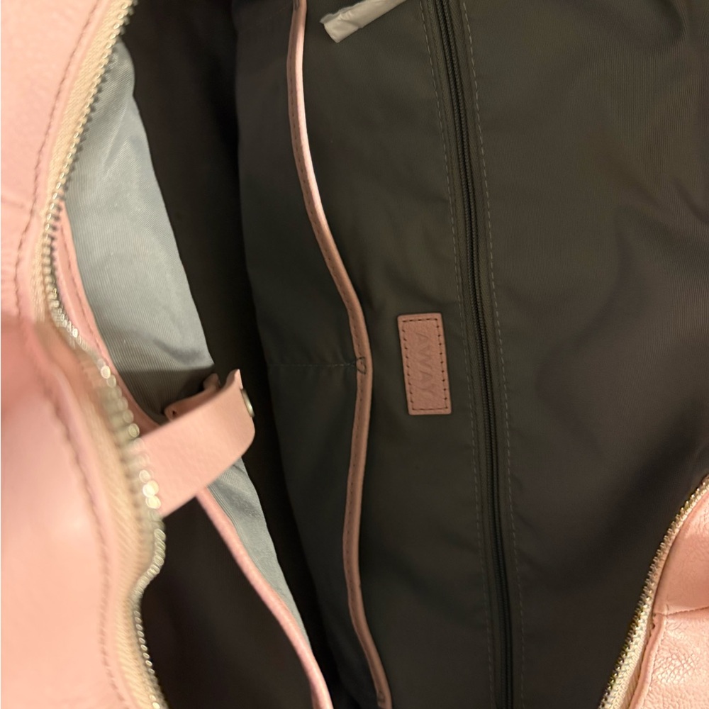 Away Everywhere Blush Pink Leather Carry on Bag - Picture 12 of 13